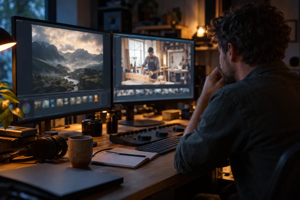 Kaloudis Media combineert AI-video en echte opnames