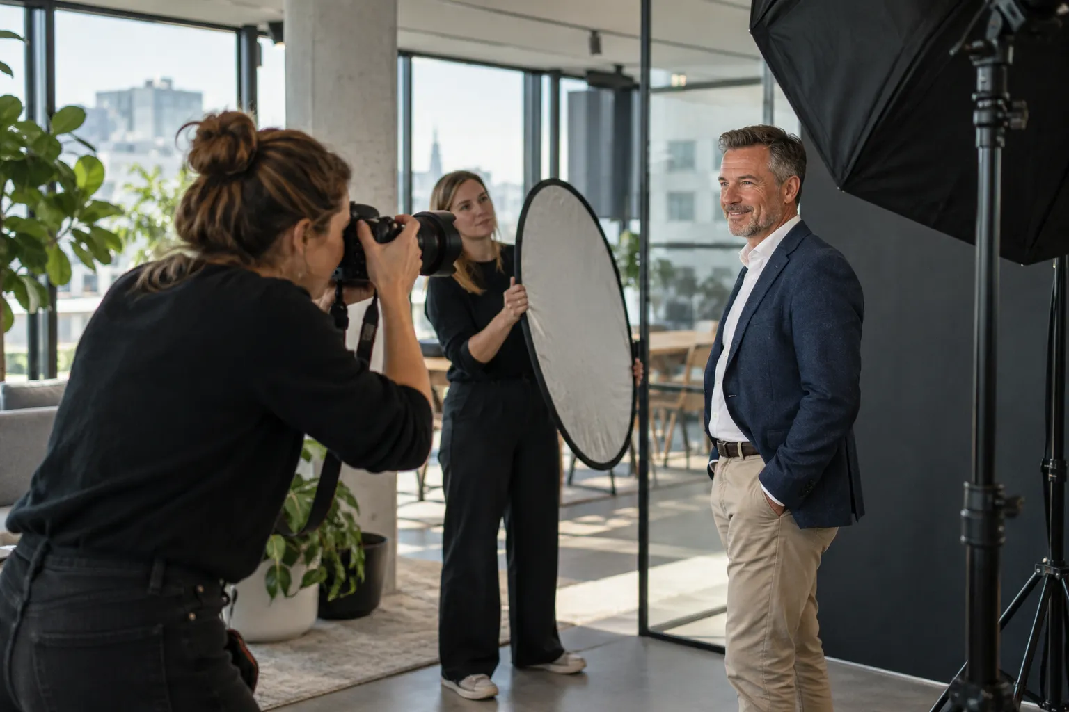 wat kost een fotoshoot – zakelijke fotoshoot op locatie